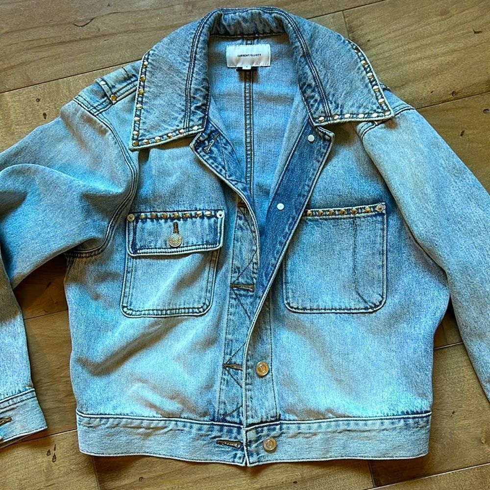 Gorgeous current Elliot denim jacket would study detailing limited edition